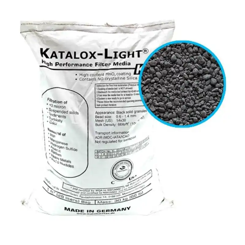 Aanbieding Katalox-Light katalytická filtrační hmota na železo a mangan 28 l/30 kg/pytel